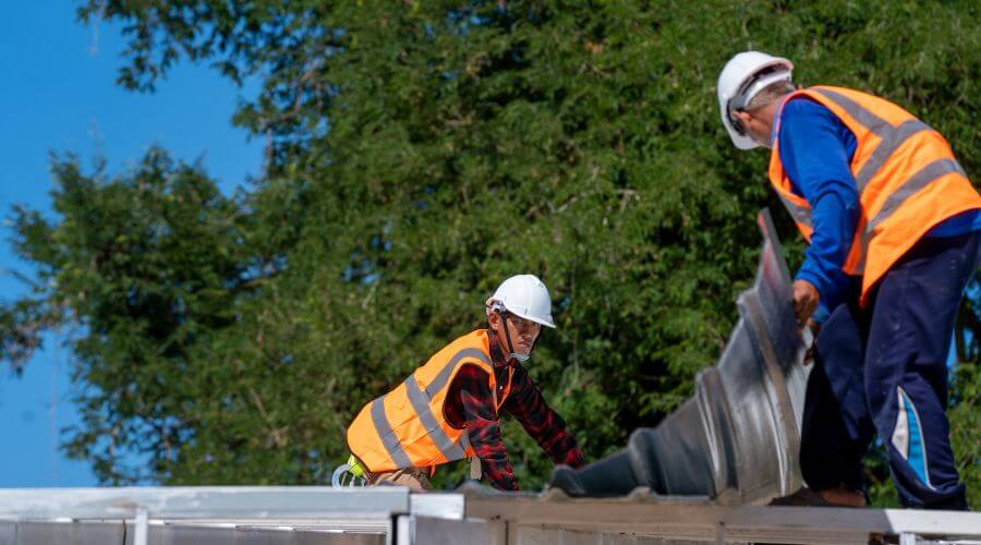 Professional new roof installation services in Fenwick, MI